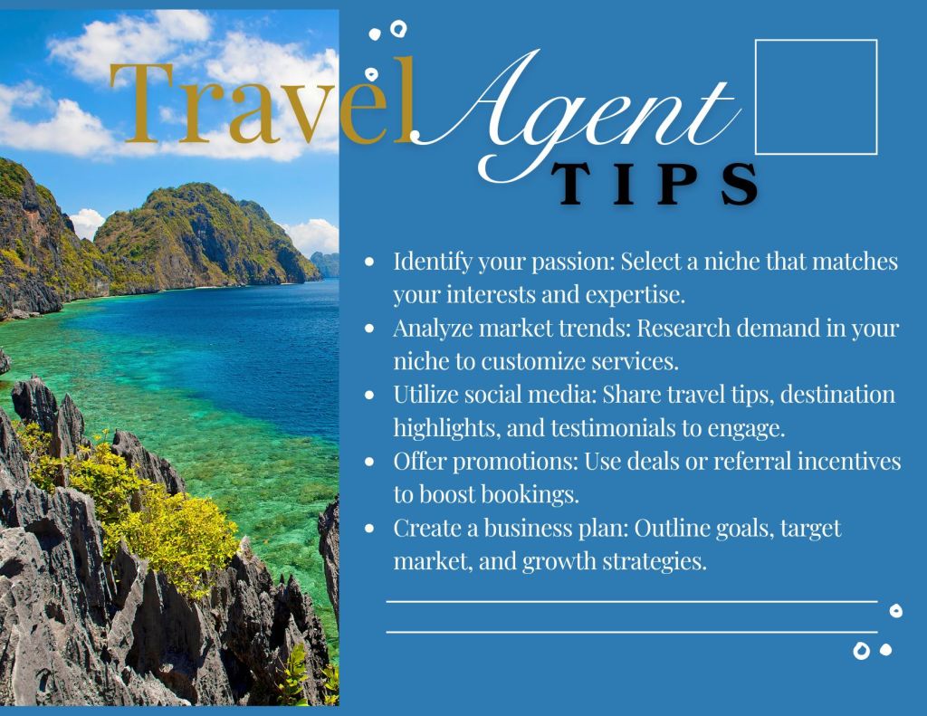 How to Become a Travel Agent Tip #4 